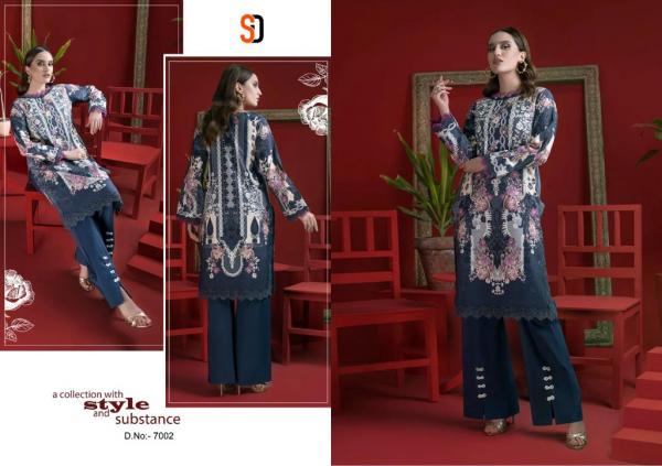 Shraddha Firdous Vol 7 Lawn Cotton Designer Pakistani Suit Collection